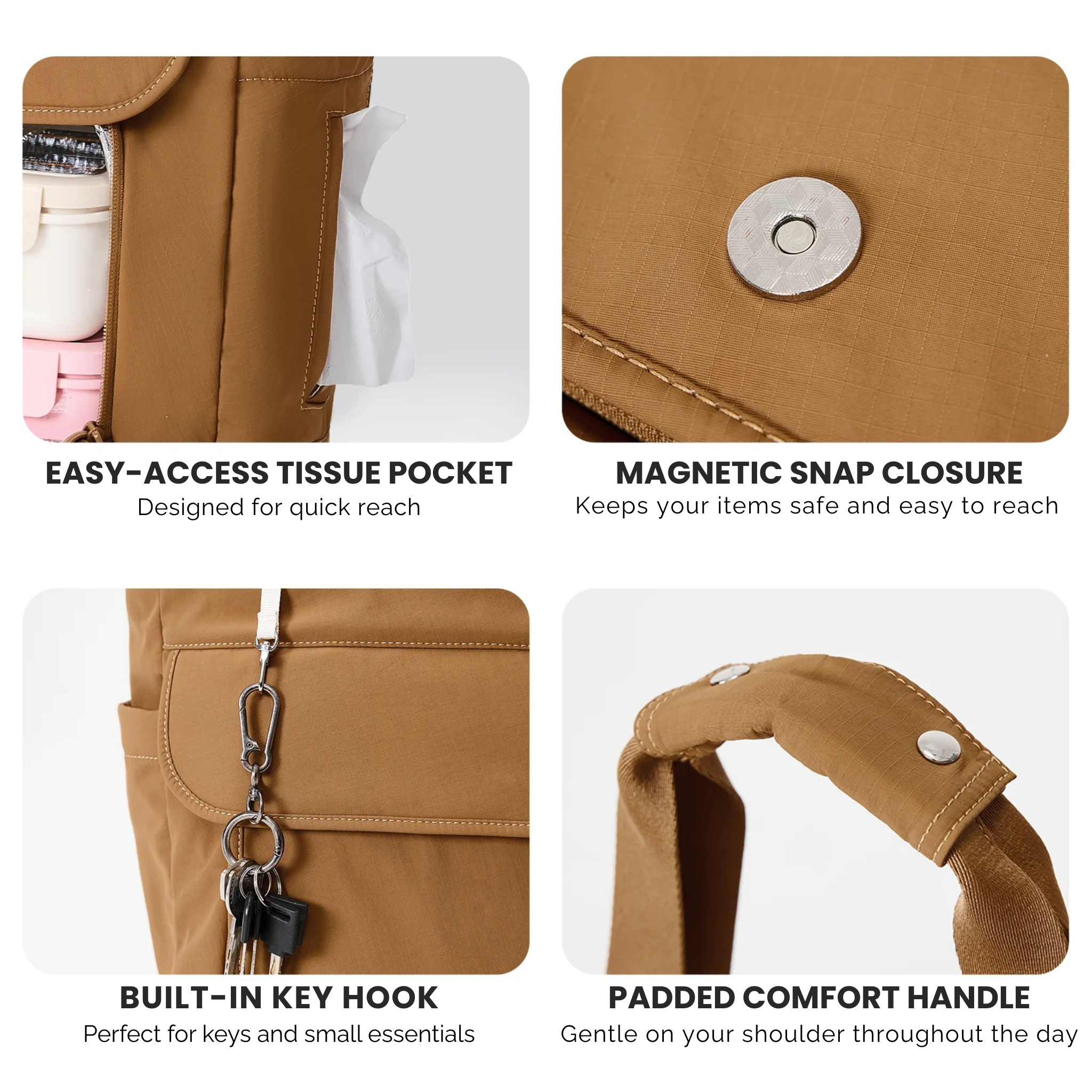 DualCore Insulated Essential Tote: Heritage Canvas