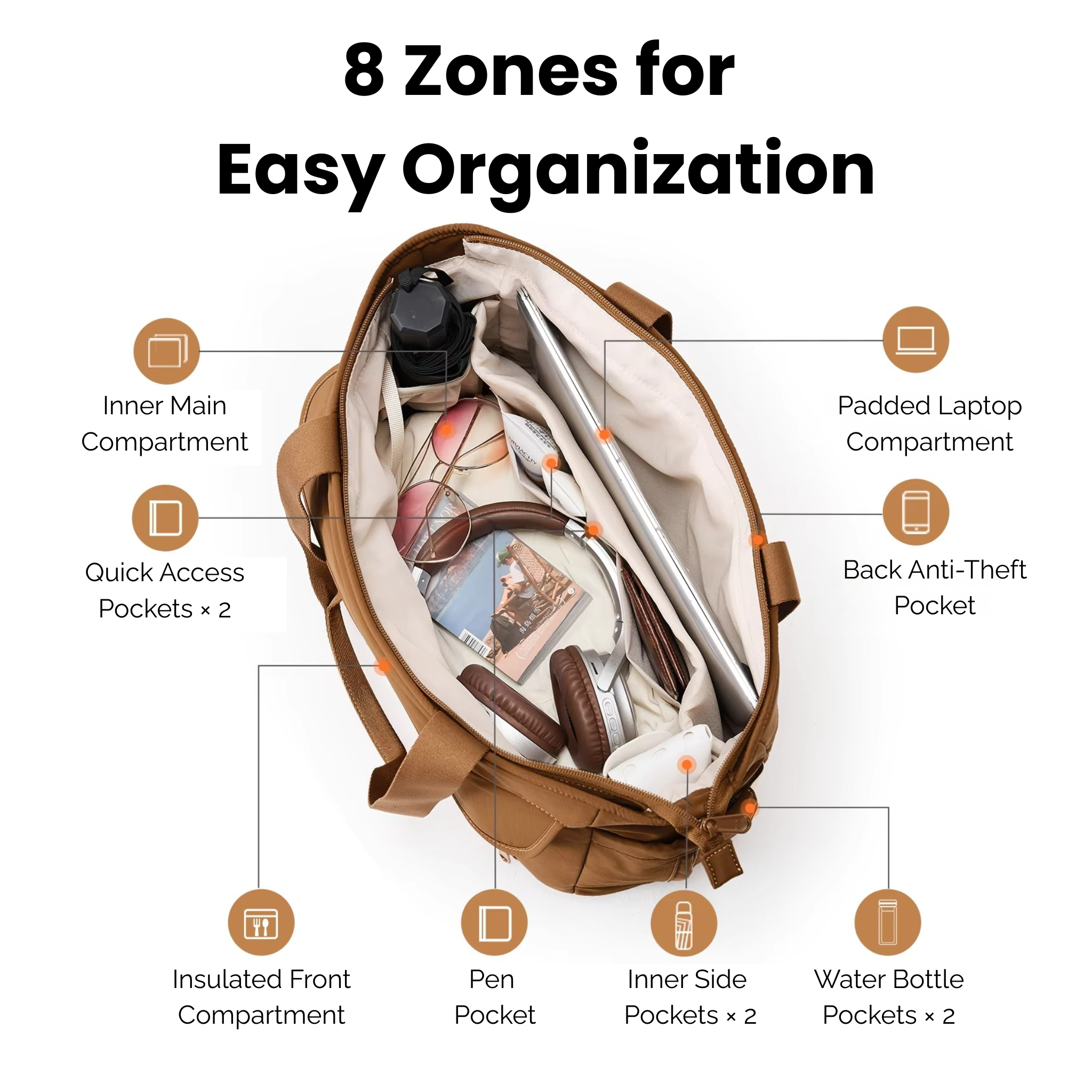 DualCore Insulated Essential Tote: Heritage Canvas