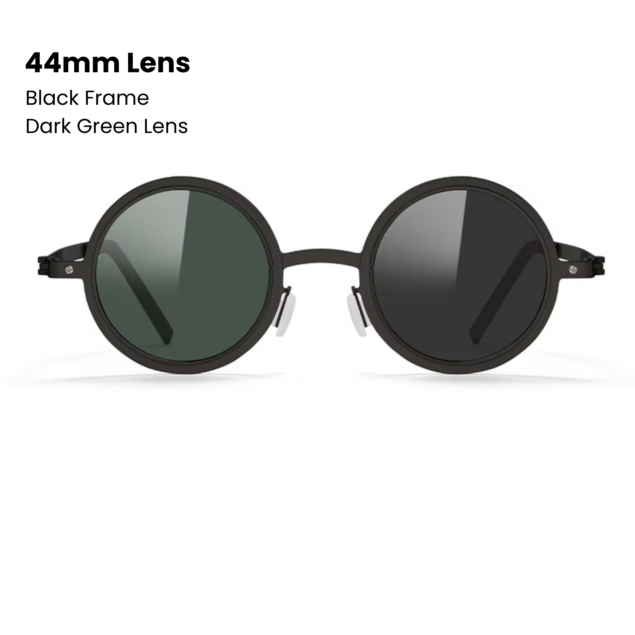 Black Frame / Dark Green Lens