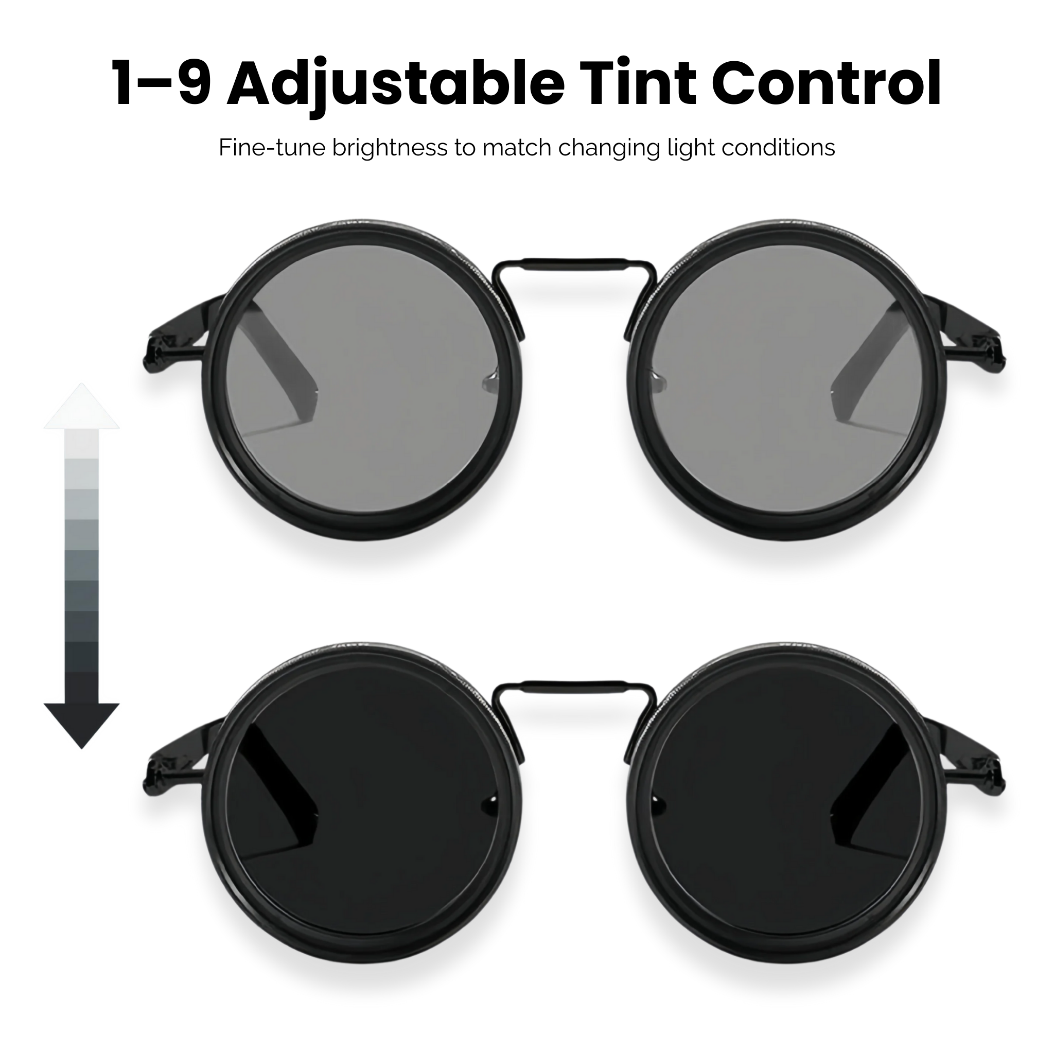 Shadeshift Pro Adjustable Polarized Sunglasses