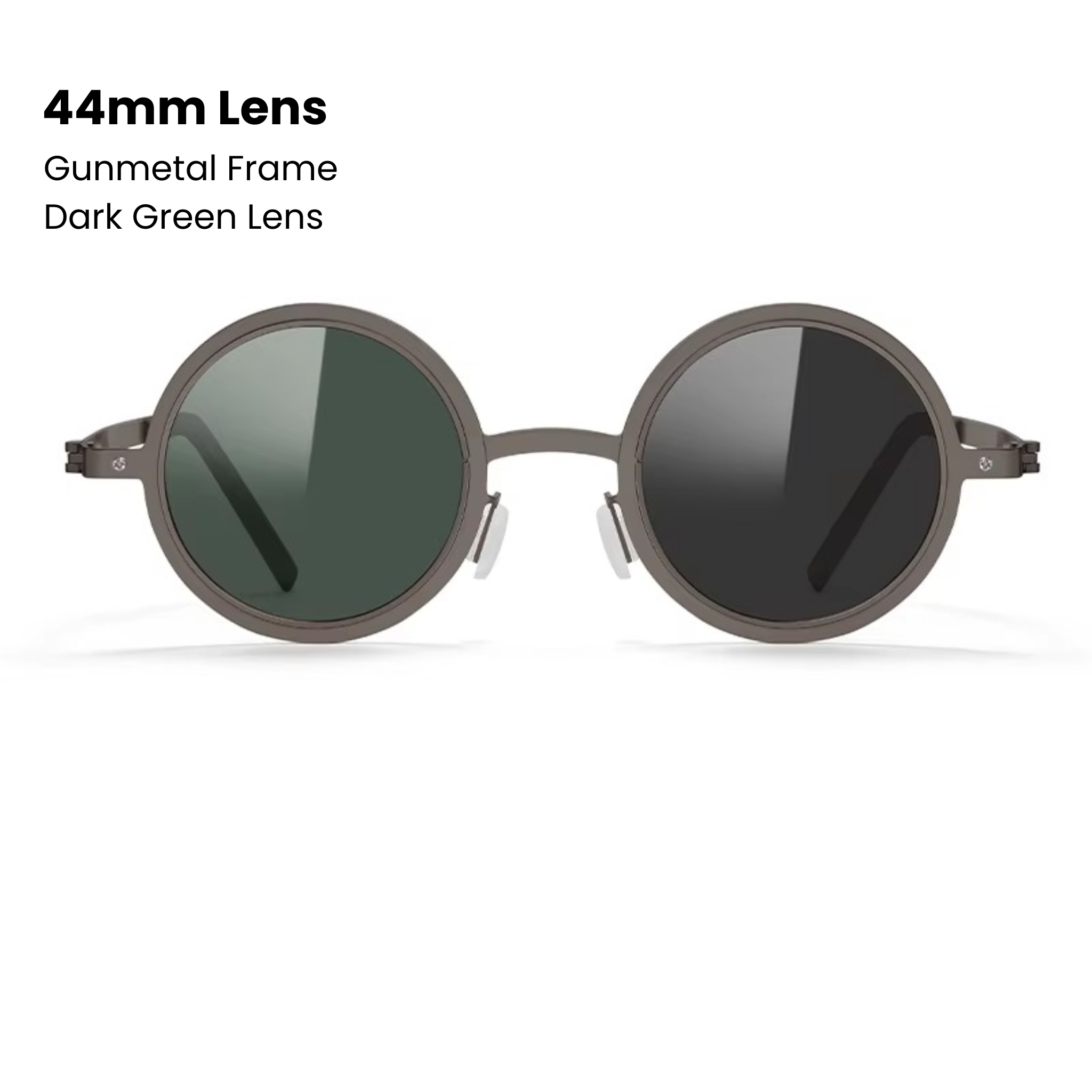 Gunmetal Frame / Dark Green Lens