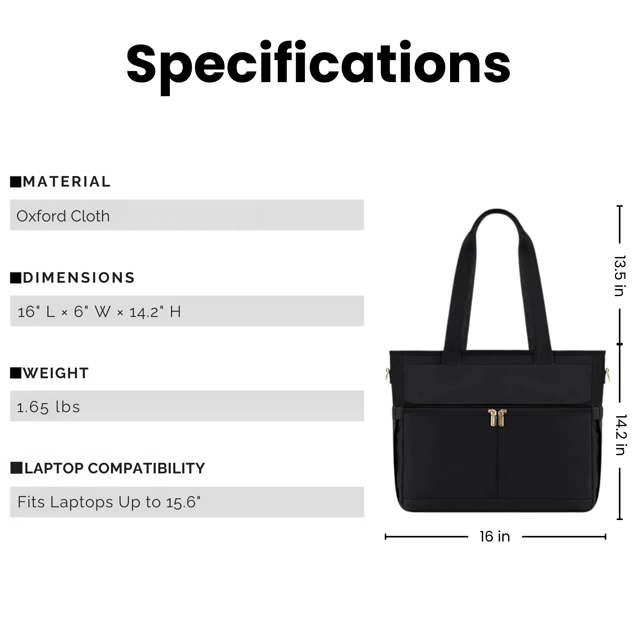 DualCore Heritage Canvas Tote