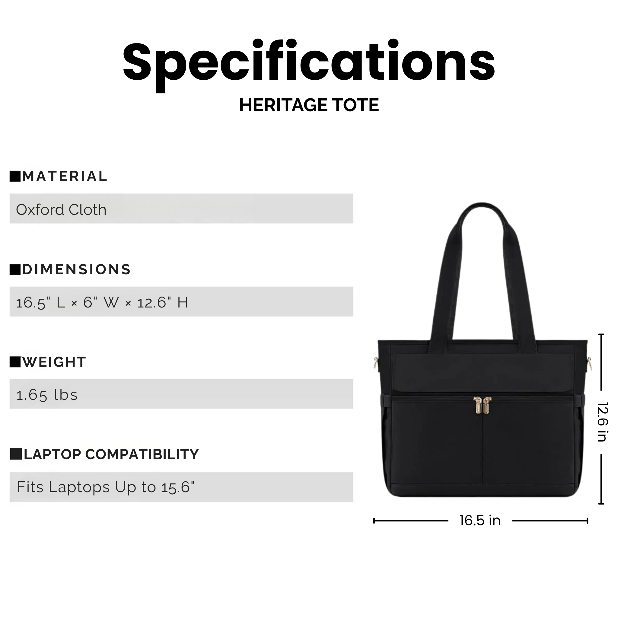DualCore Insulated Essential Tote: Heritage Canvas