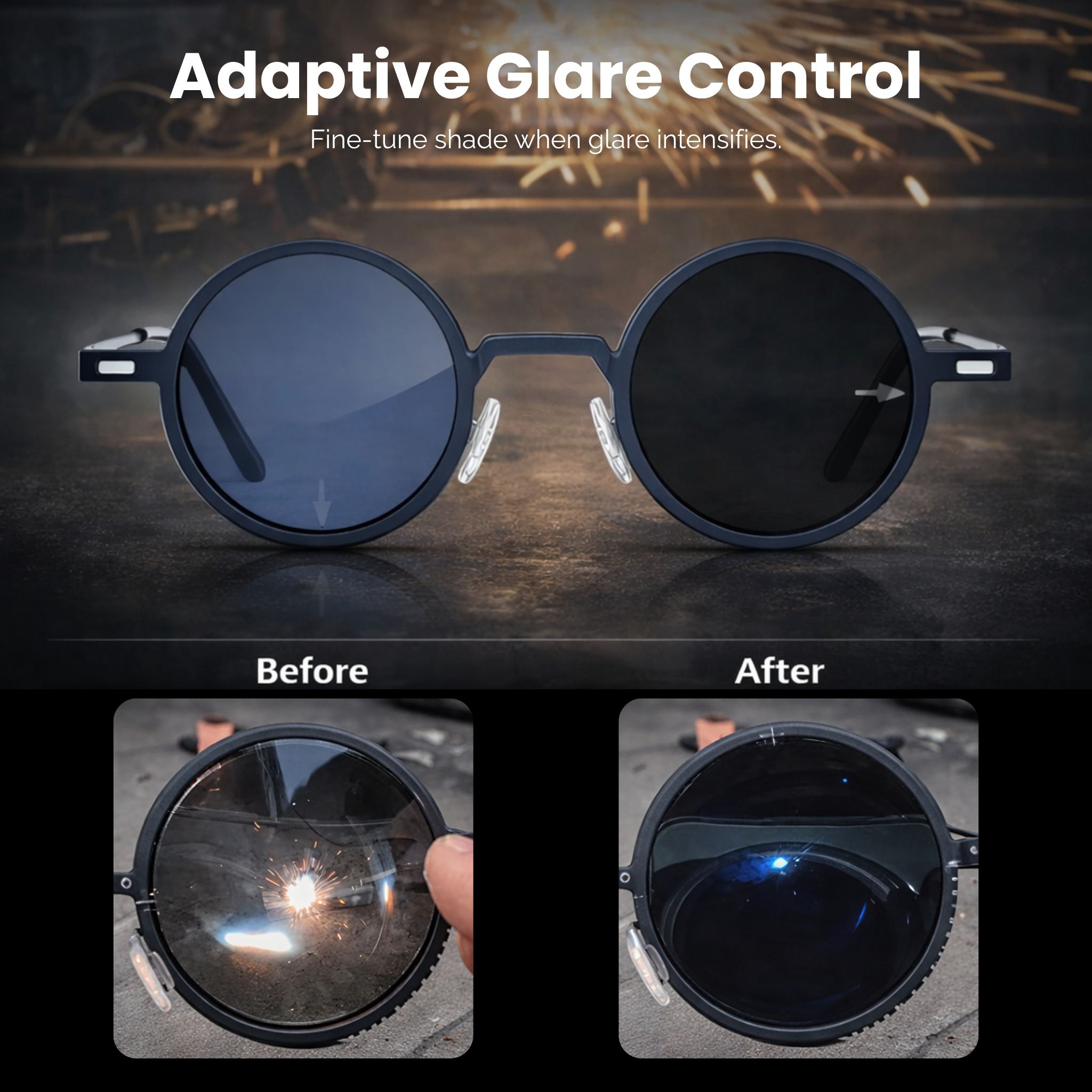ShadeShift Axis Adjustable Polarized Sunglasses