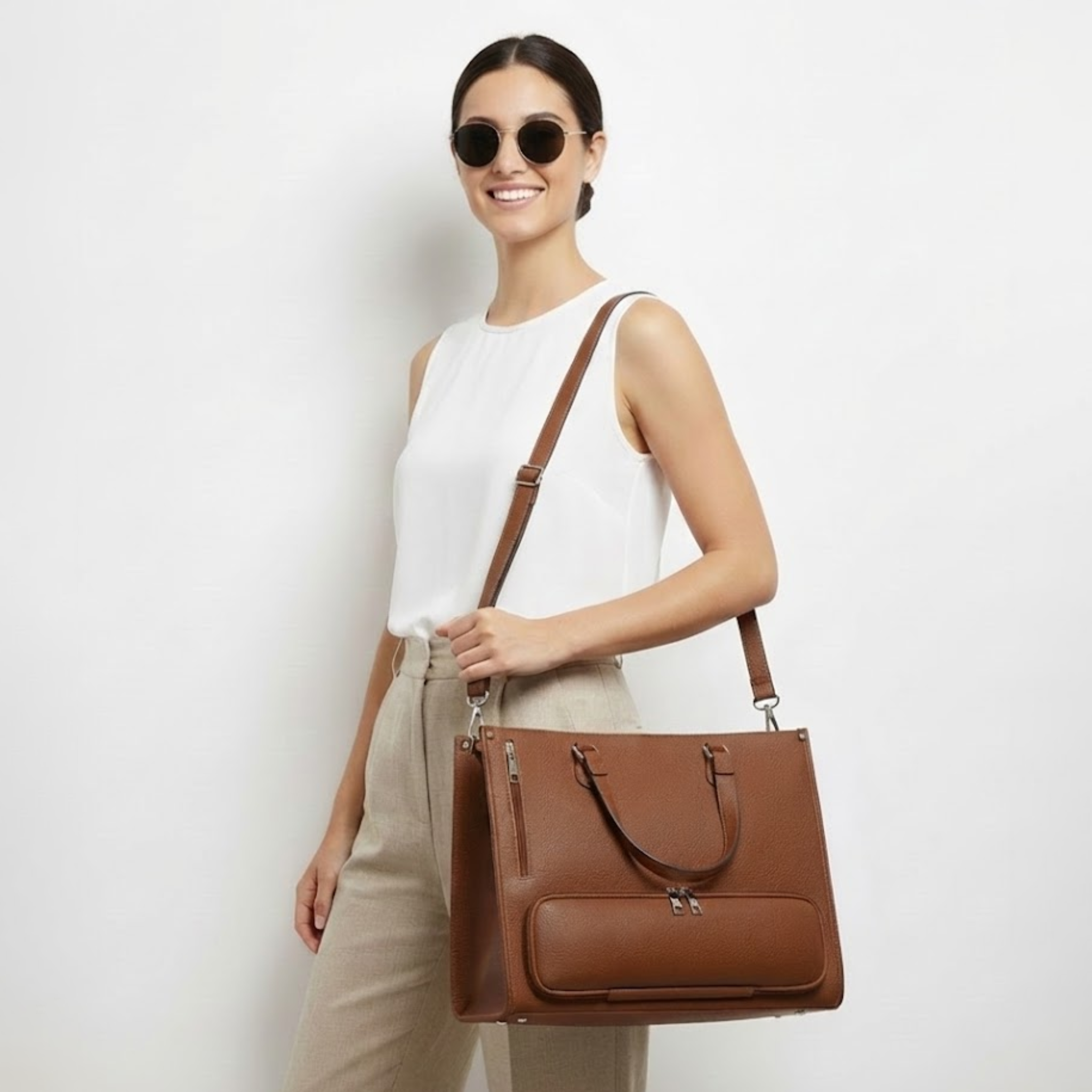 DualCore Insulated Essential Tote: Signature Luxe Onyx