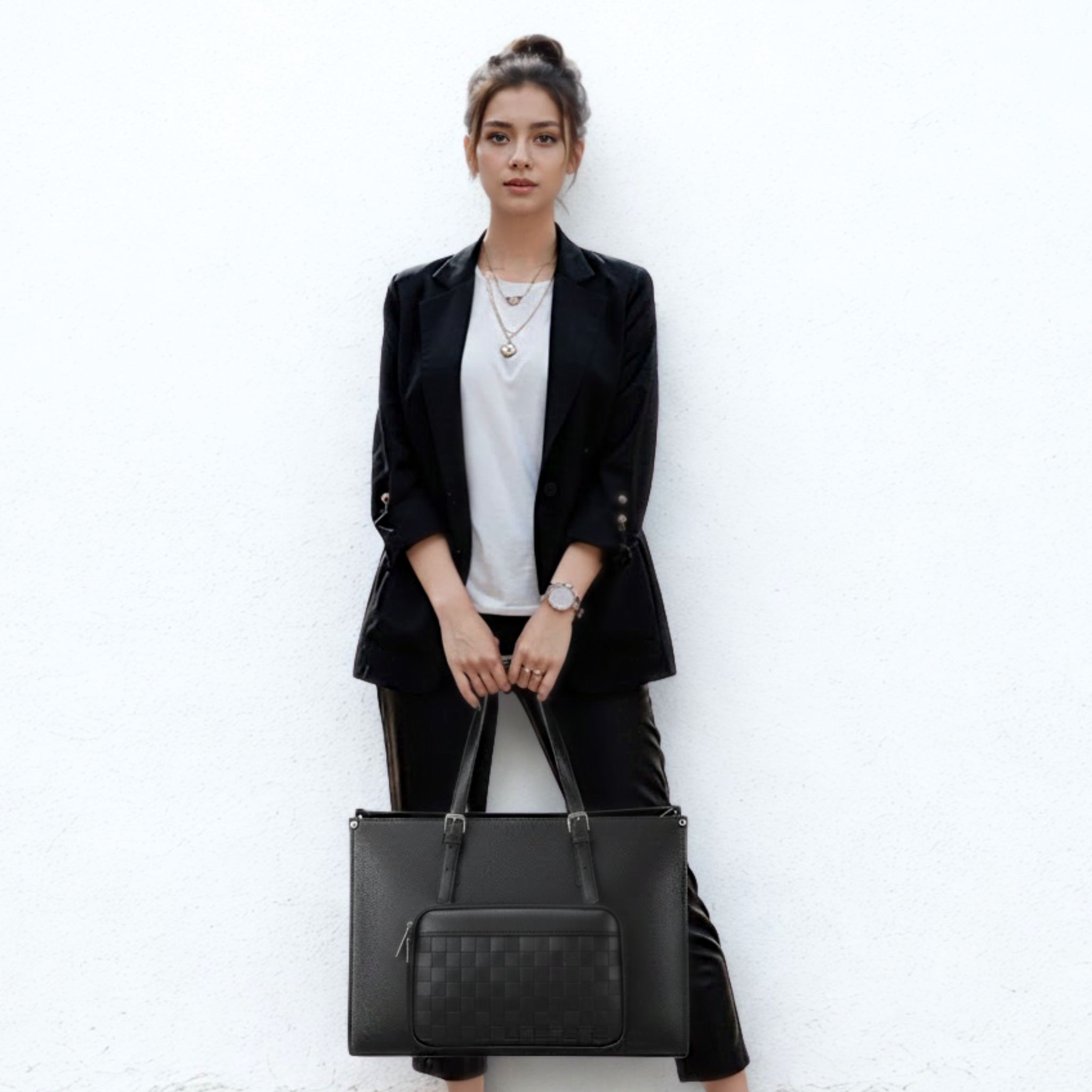 DualCore Insulated Essential Tote: MetroCraft Midnight Black