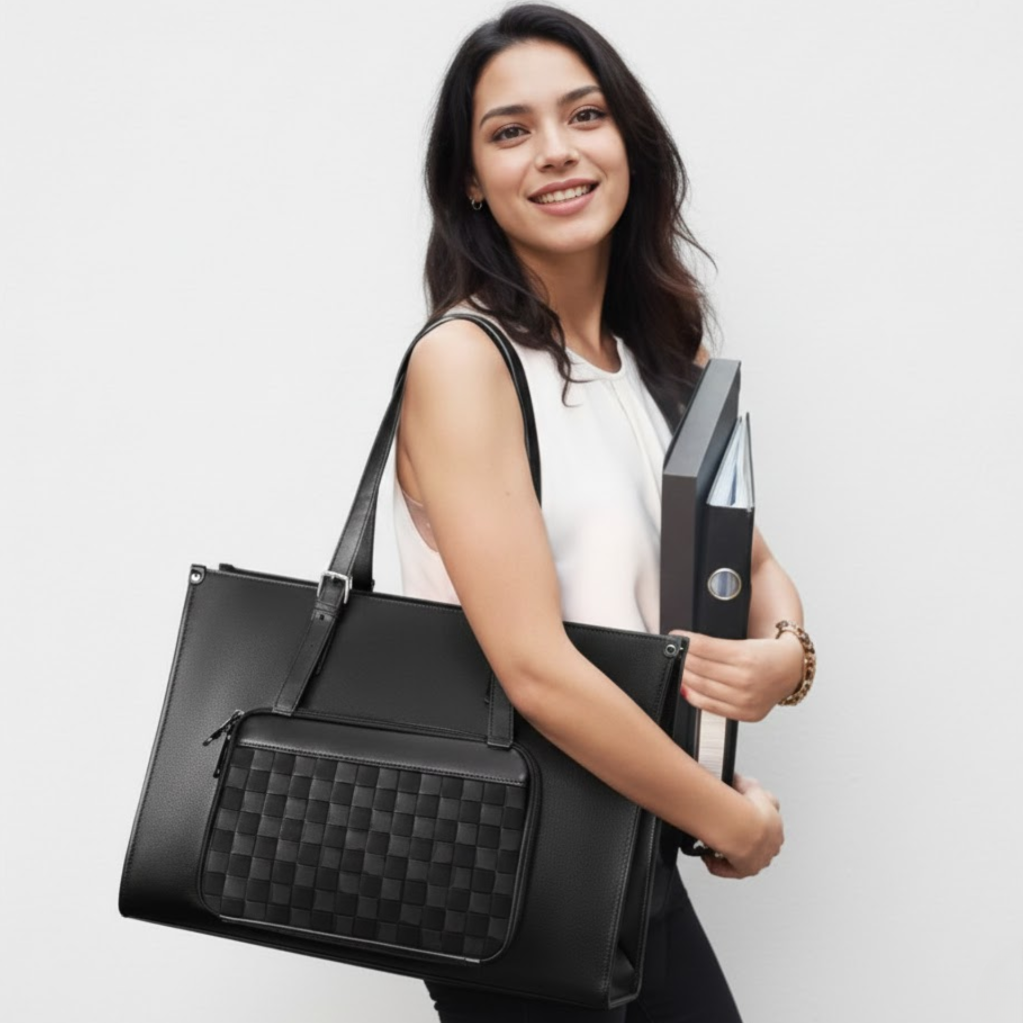 DualCore Insulated Essential Tote: MetroCraft Midnight Black