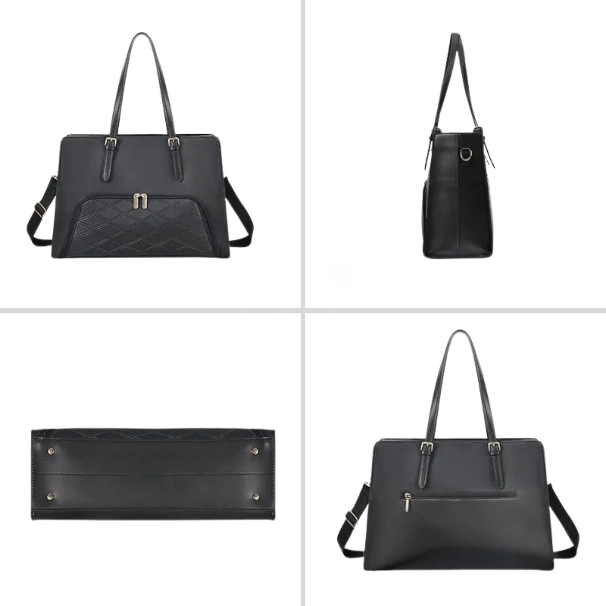 DualCore Insulated Essential Tote: Signature Luxe Pearl