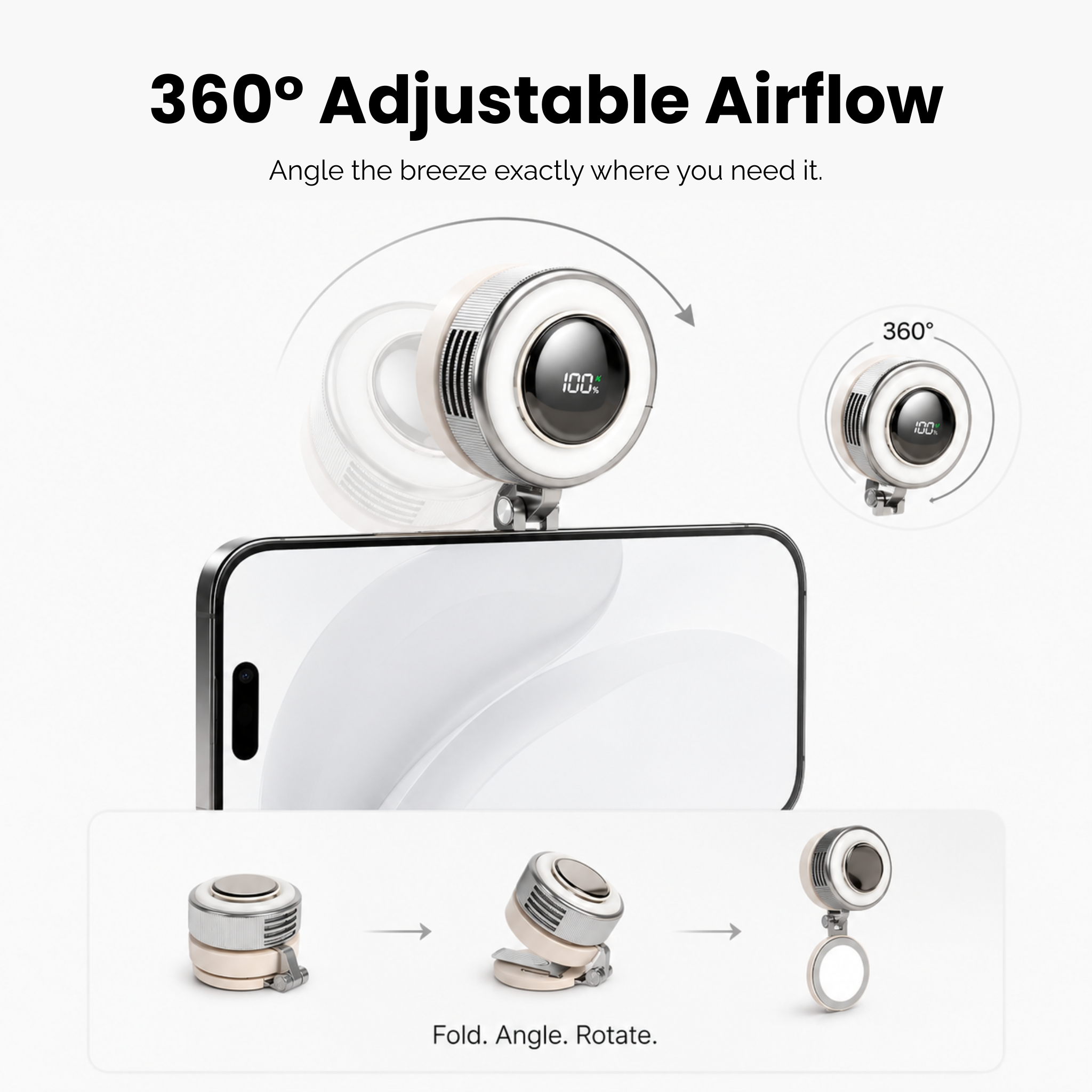 Upgraded Airlume 2.0 Bladeless Fan