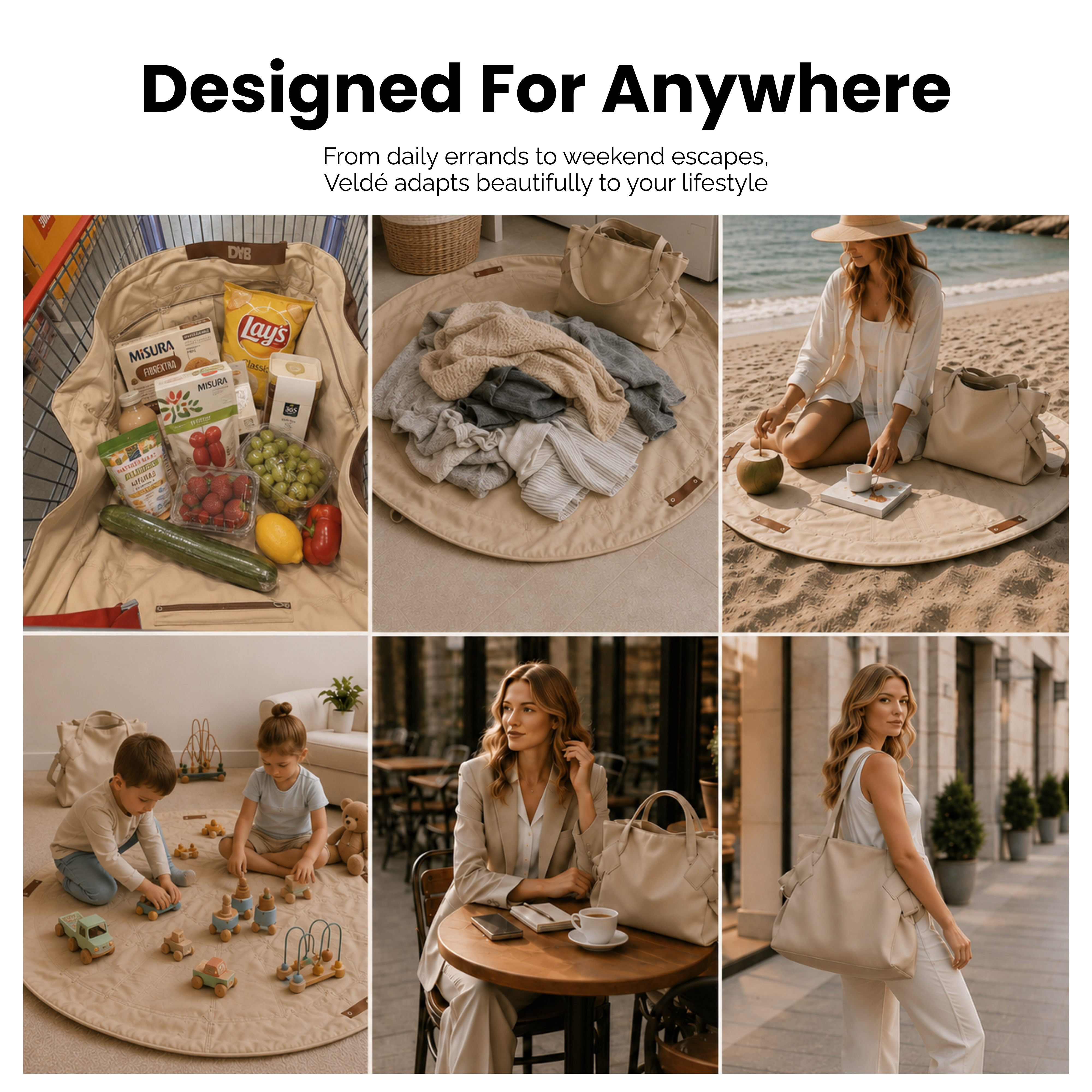 Veldé Anywhere Essential Tote
